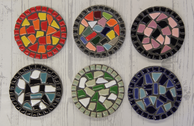 Mozaiek Onderzetters Creatief Atelier STOER